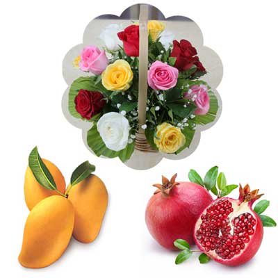 "Fruits N Flowers Combo - MD02 - Click here to View more details about this Product